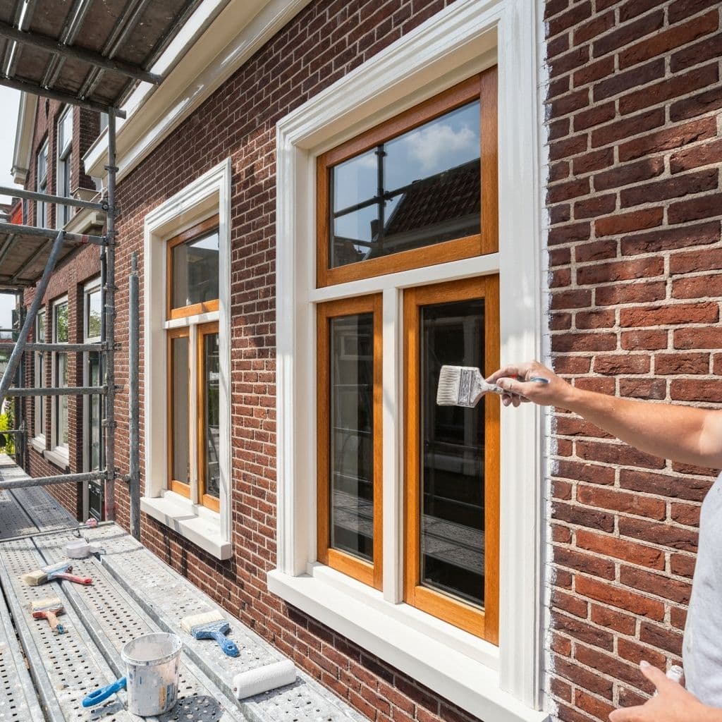 Buitenschilderwerk in Nieuw-Vennep