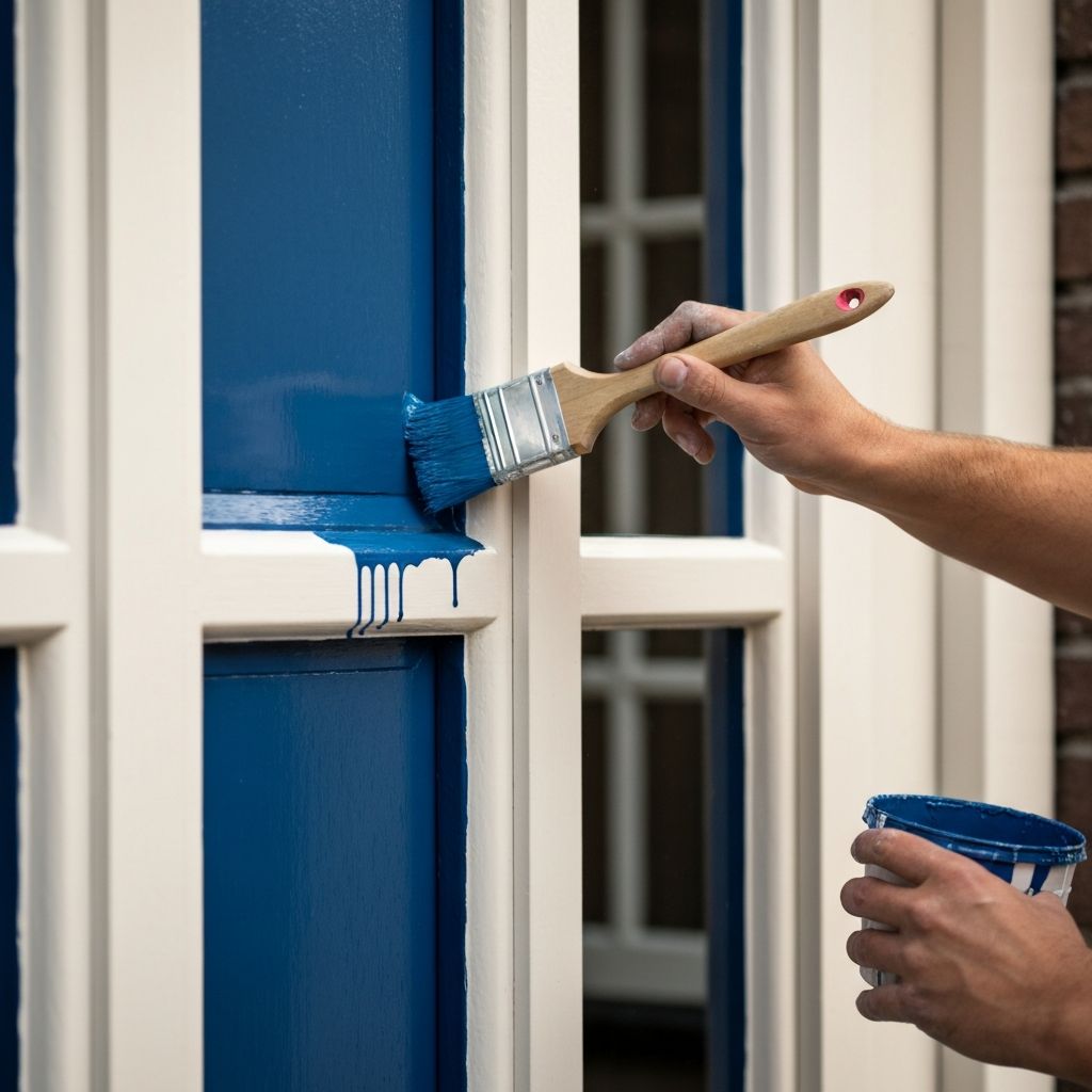Grachtenpand schilderen in Amsterdam