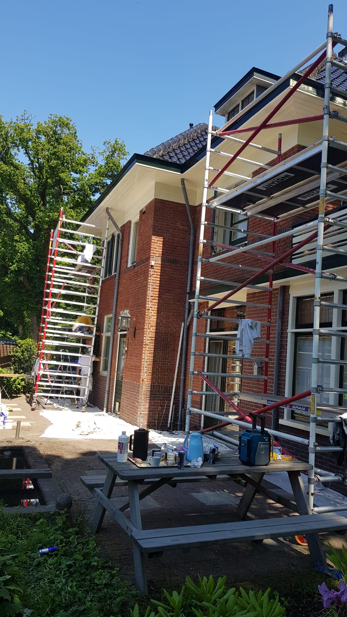 Groot Project met Werkplek